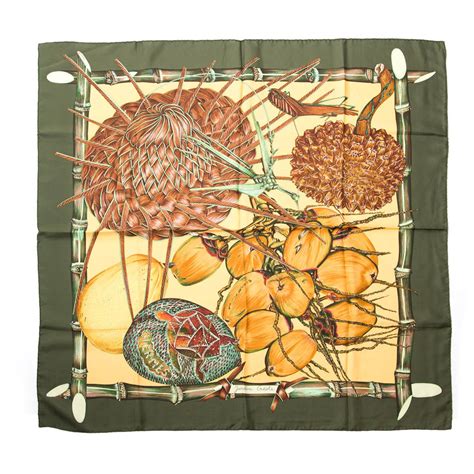 hermes scarf jardins creole|Jardin Creole Hermes Scarf .